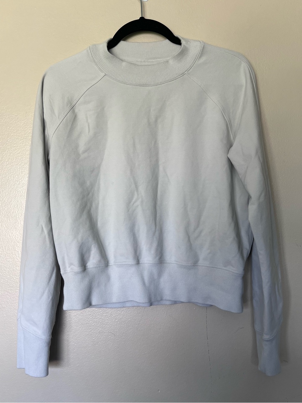 lululemon athletica Light Gray Crewneck Sweatshirt